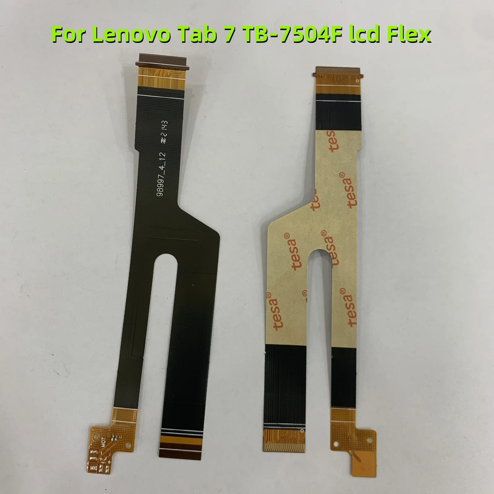 Фото Шлейф LCD для планшетов Lenovo Tab 7 TB-7504X, Tab 4 7.0 дюймов TB-7504F, TB-7504N, TB-7504, а также шлейф материнской платы №1