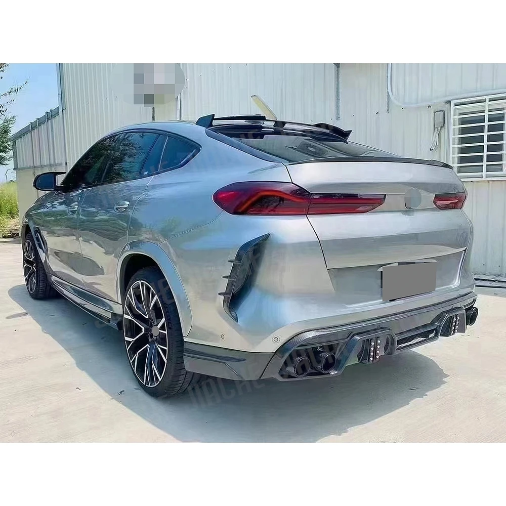 Настоящее углеродное волокно задний багажник спойлер для багажника крыло на