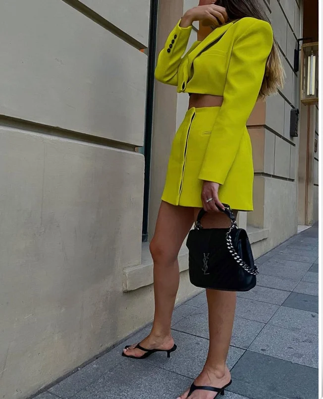 Hollow Out Waist Blazer Jacket Sexy Office Ladies Long Sleeve Bodycon Outwear Za 2022 Women Summer Robe Chemise Femme Chic Coat