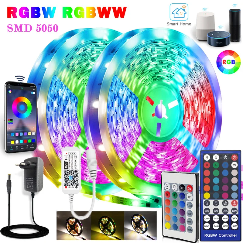 

Светодиодная лента KcoiiFun RGBW 5050 60leds/м WiFi