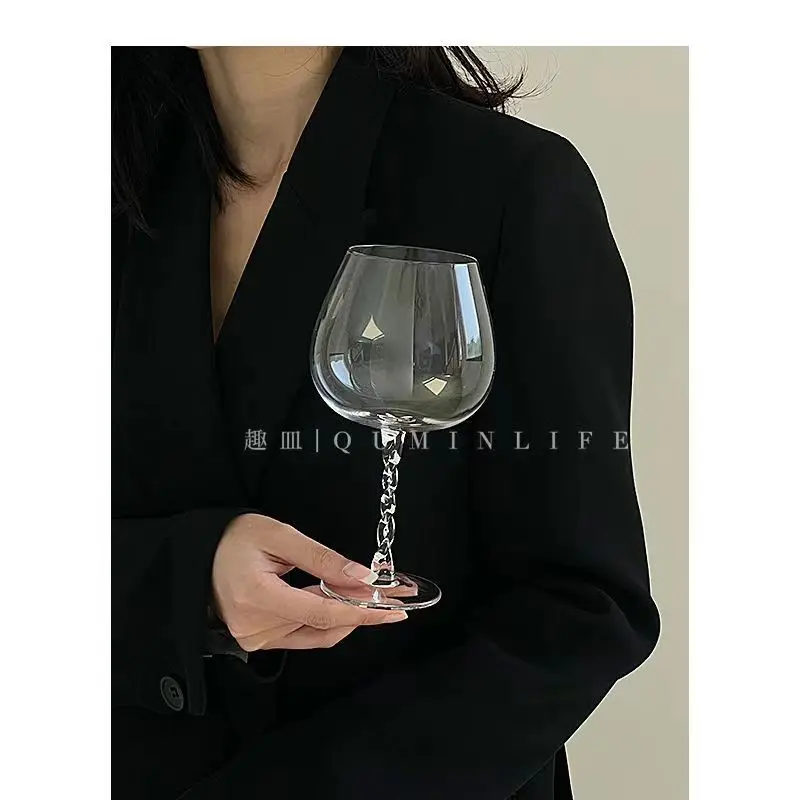 

Cocktail Glass Flat-Bottomed Japanese Classical Goblet Bar Professional Glass Cup 450ml Champagne Glasses