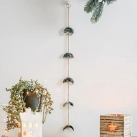 practical eco friendly unique bohemian style moon phase garland for home moon phase chains moon phase garland