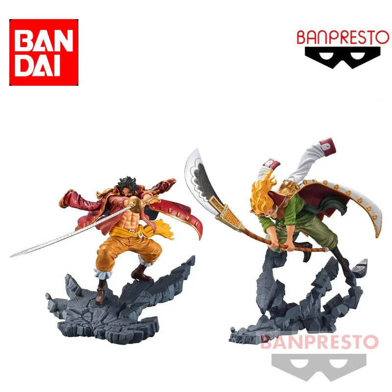 

Bandai Original BANPRESTO ONE PIECE Gol D Roger Edward Newgate Anime Figure Model Toys Collectible Model Ornaments Gifts for Boy