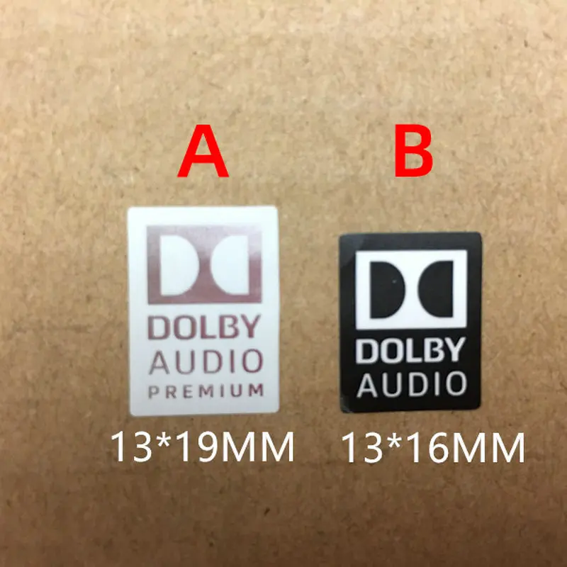 

Dolby Audio наклейка MANLANG
