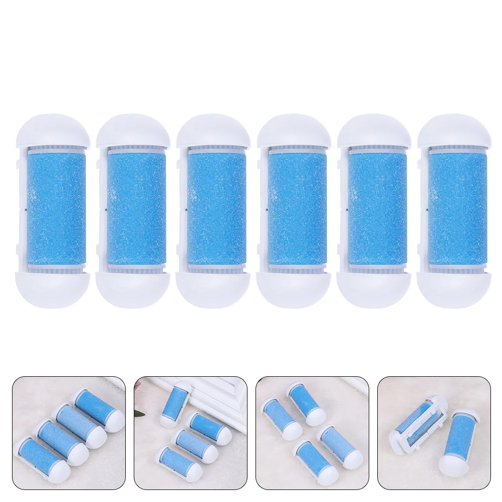 

Heads Foot File Replacement Roller Rollers Refill Pedicure Coarse Grinder Electric Head Feet Refills Tools Cracked Professional