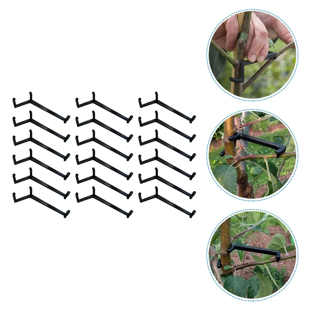 

25 Pcs Bending Trainer Low Stress Training Clips Branch Supporter Bonsai Branch Limb Spreaders