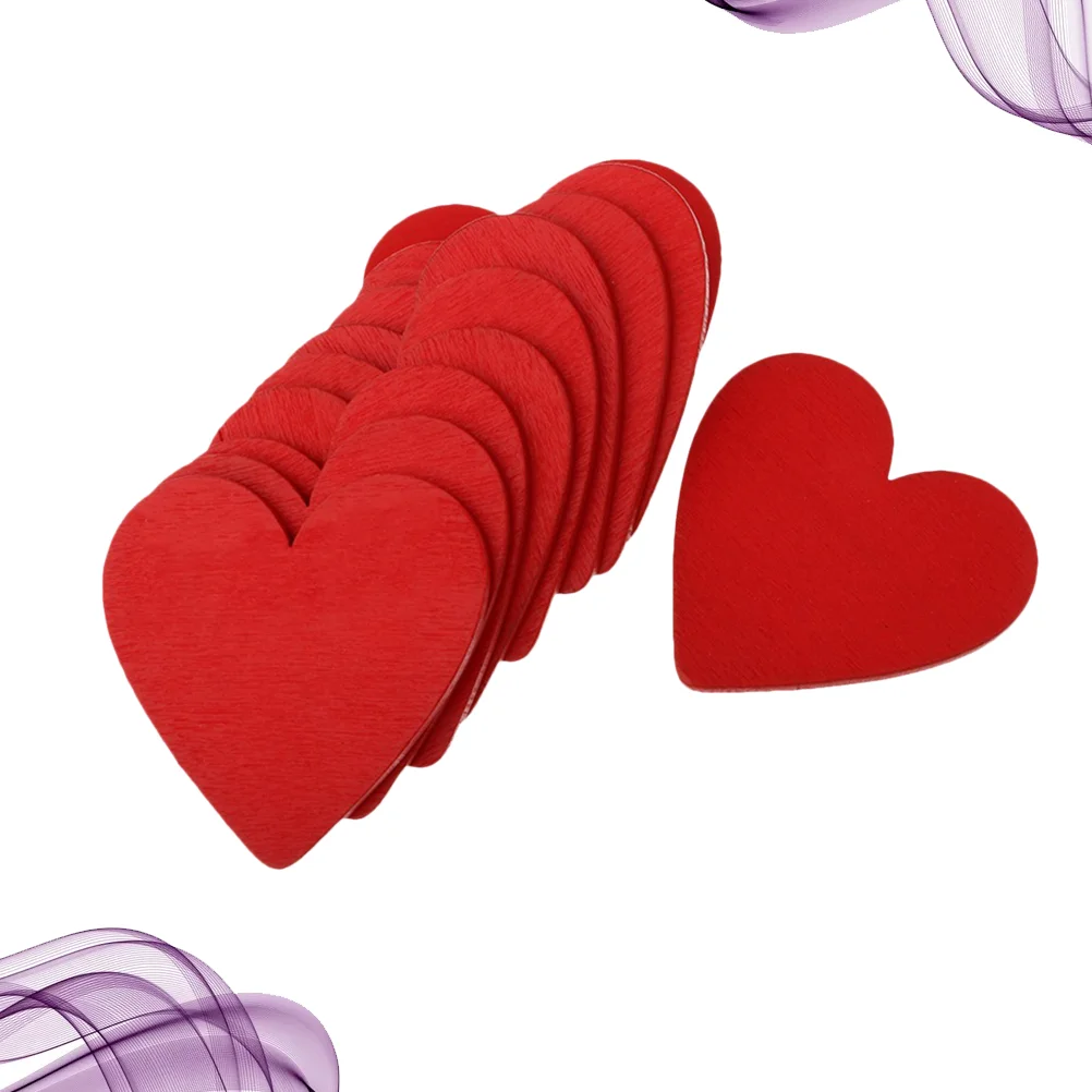 

Wood Wooden Heart Wedding Crafts Pieces Slices Ornament Embellishments Love Cutouts Table Scatter Hanging Tags Chips Decoration