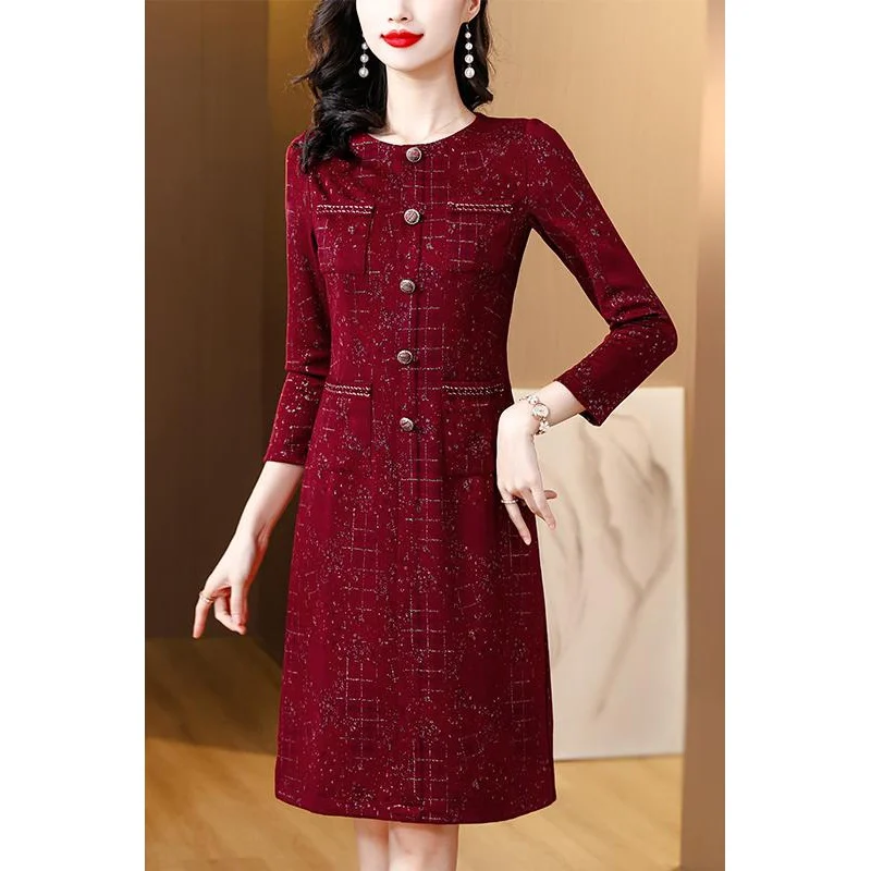 Корейское роскошное универсальное нижнее платье женское осеннее мини-платье в