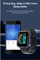 y68s pro smart watch bluetooth fitness tracker sports watch heart rate monitor blood pressure smart bracelet for android ios d20
