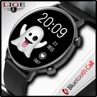 lige smart watch bluetooth call full touch sports watches fitness tracker heart rate monitoring clock smartwatch for android ios