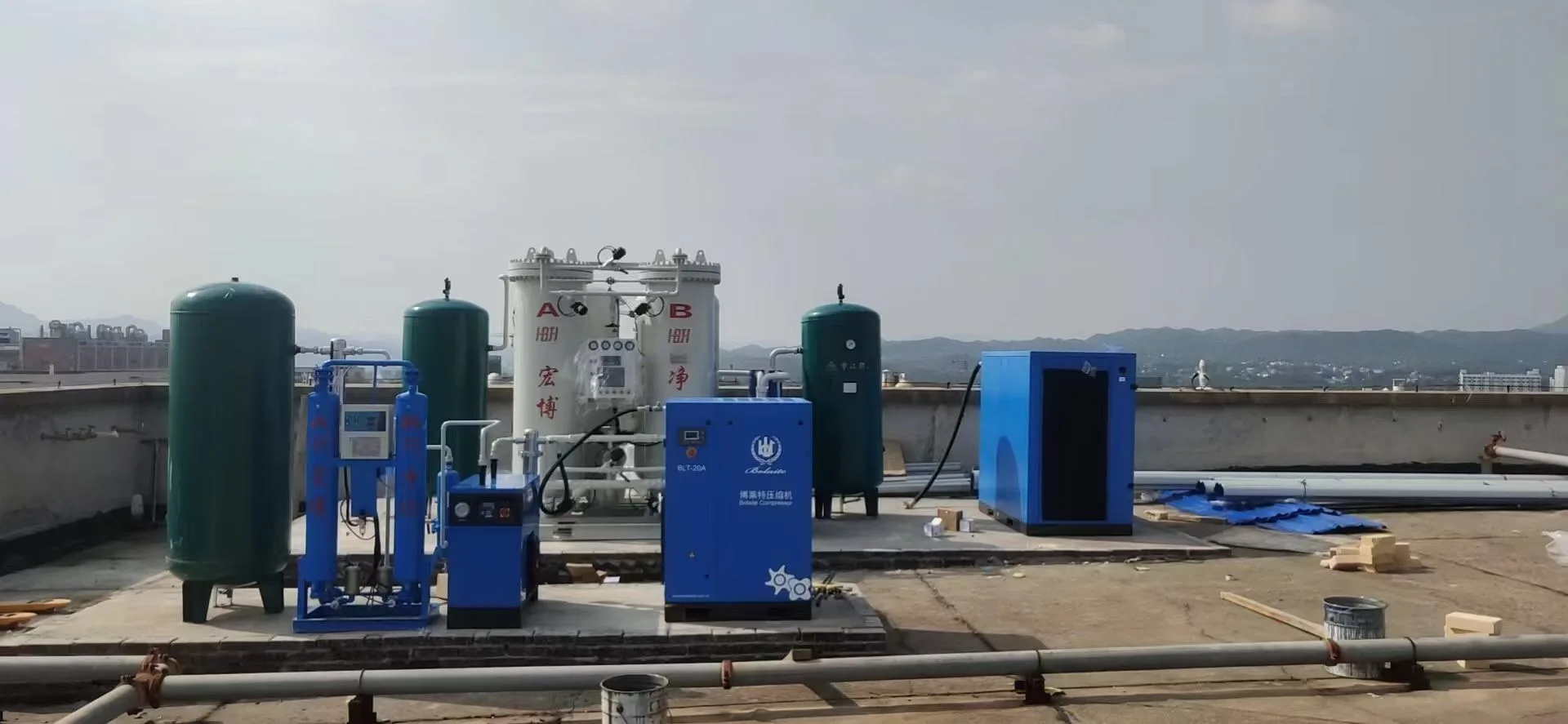 Рисунок 4 - Азотный генератор PSA с чистотой 99