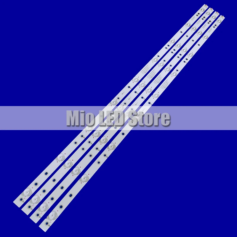 Набор из 8 светодиодных лент для подсветки Philips 40PFG5000 40PFG5100 40PFG5109 Aoc LE40D1452 LE40D1442 32 шт.