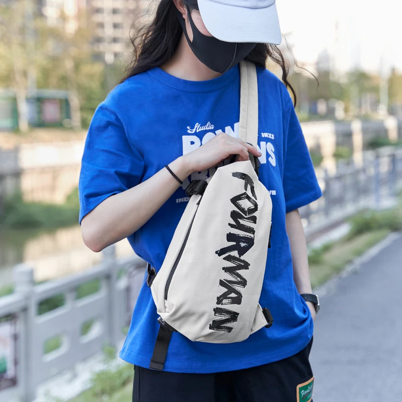 

Multilayer Women's Chest Bag Personalised Casual Daily Large Capacity Waterproof Outdoor Travel Hot Sell Sling Bag For Teenage