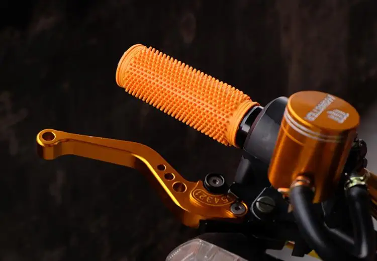 

1 Pair Rubber Universal Motorcycle Handle Grips Non-slip Handlebar Grip Modification Accessories for Scooter E-bike Motorbike