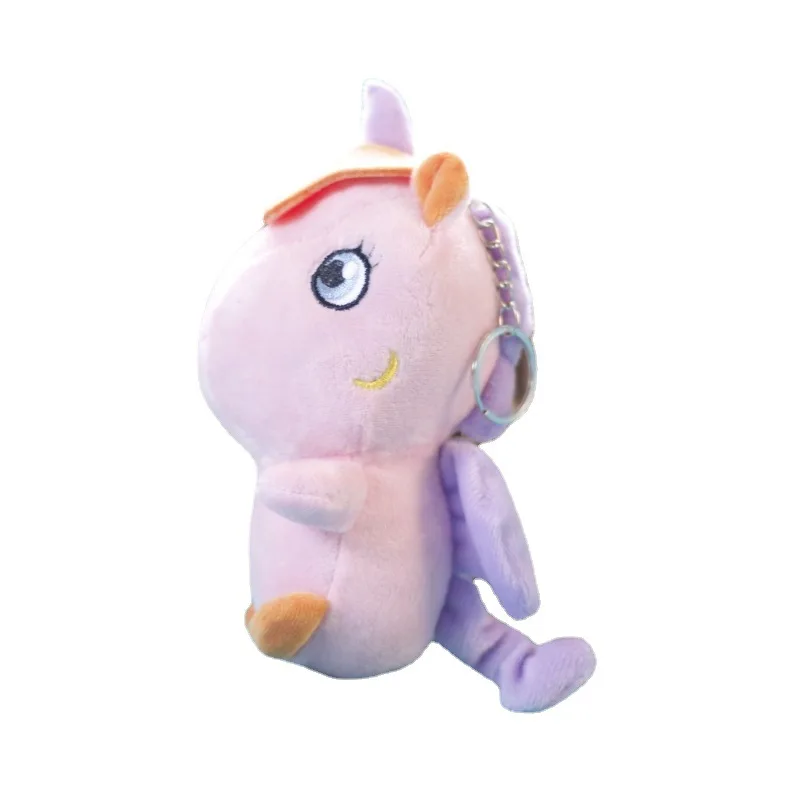13CM Kawaii Unicorn Plush Toy Keychain Stuffed Unicornio Animal Dolls Soft Cartoon Cute Toys For Kid Girl Kids Birthday Gifts images - 6
