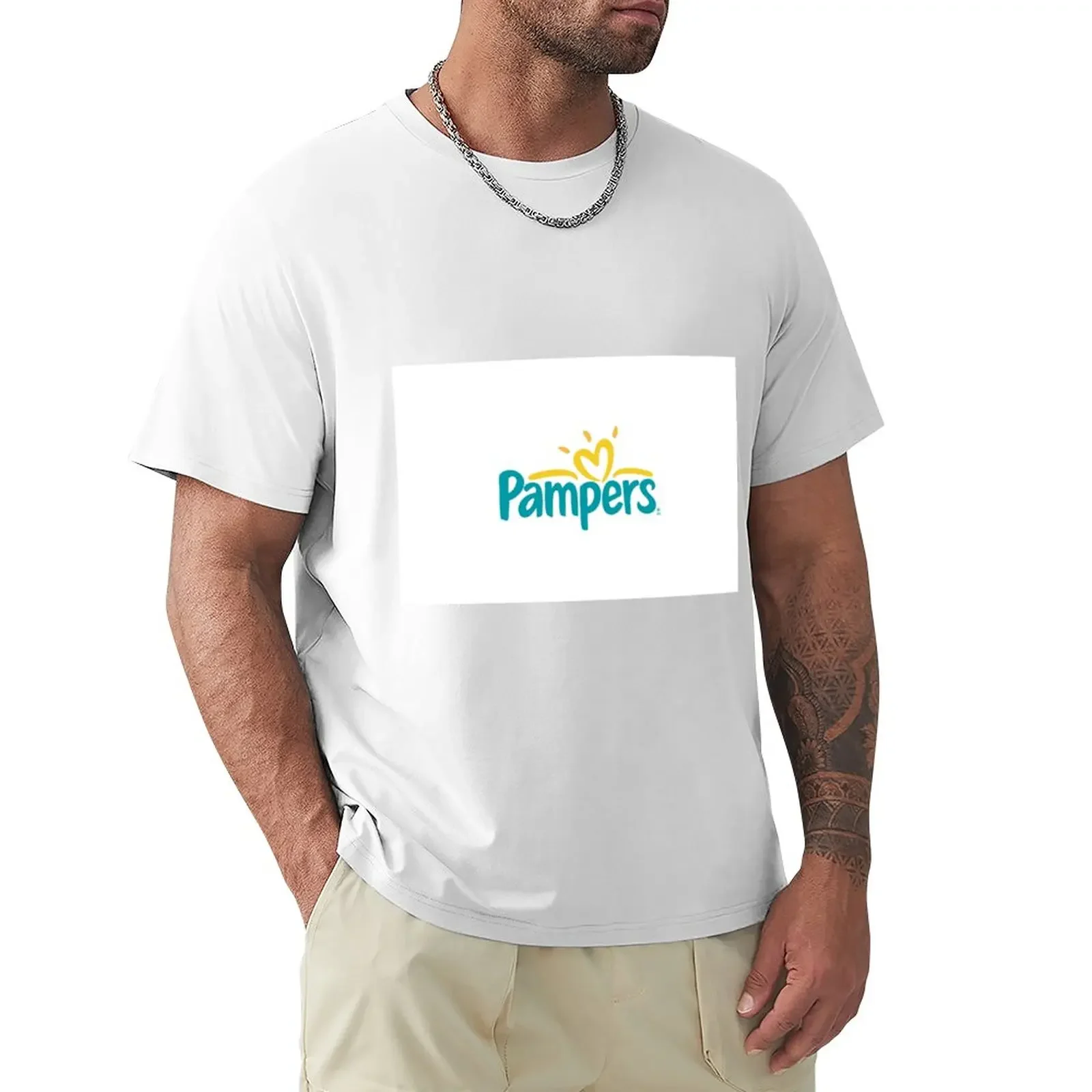 Фото Pampers футболка новое издание пот блузка аниме рубашки для мужчин №1