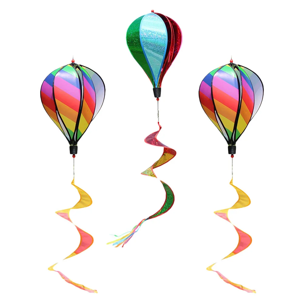 

Garden Hanging Spinner Rainbow Pinwheel Plastic Outdoor Playsets Layout Balloon