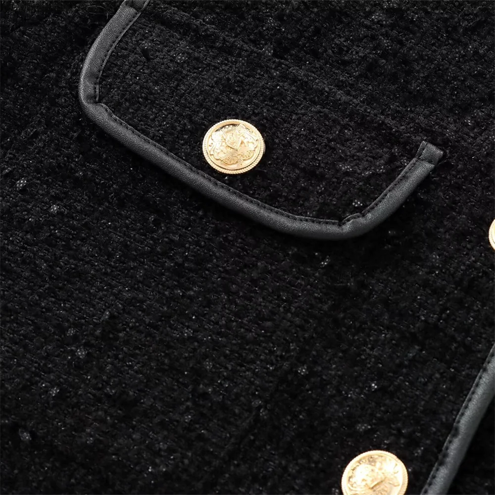 Женская трикотажная куртка с длинным рукавом и круглым вырезом