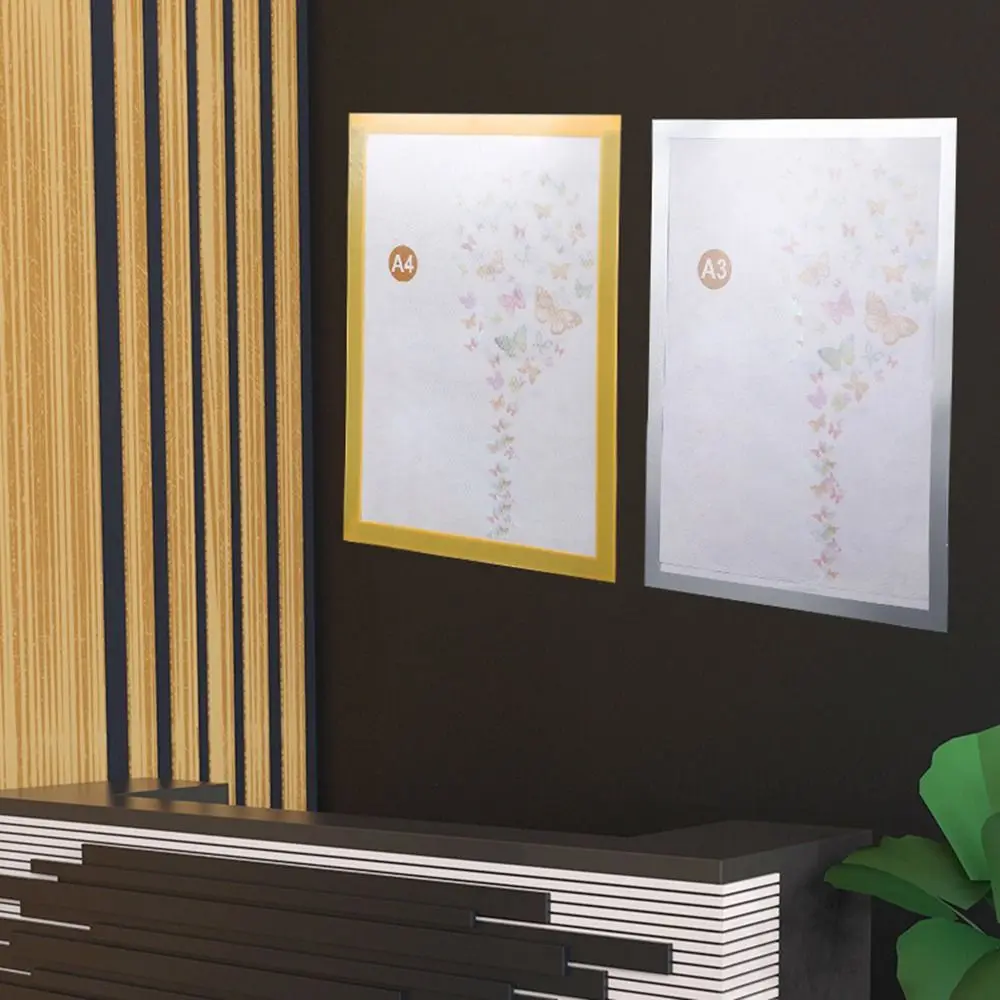 Магнитная Фоторамка А3/А4 самоклеящаяся мягкая рамка для документов покраски на