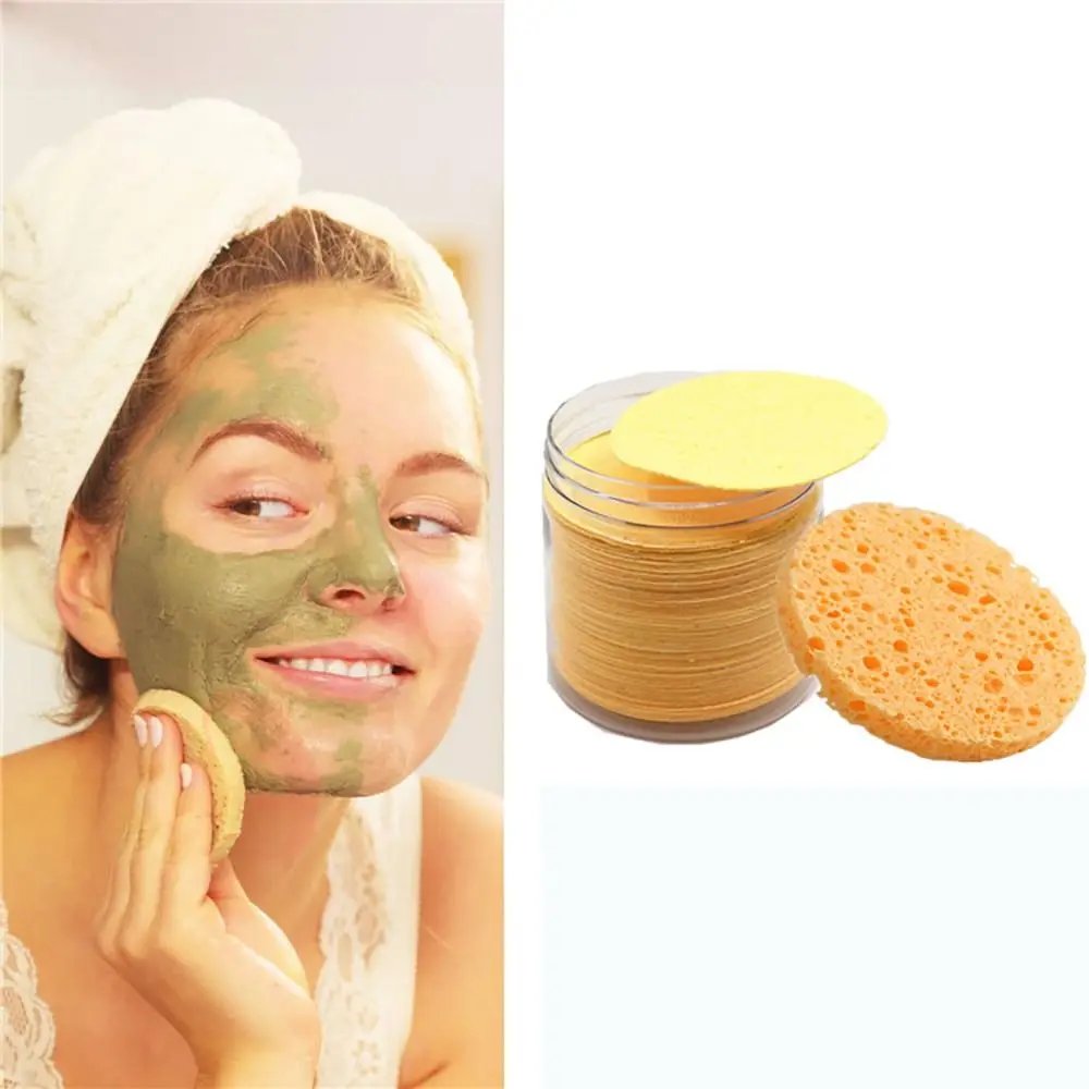 

Pad Natural Wood Pulp Sponge Compressed Facial Sponges Compressed Facial Sponges Cleaning Sponge Body Facial Cleaner