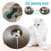 magic organ cat scratch board cat toy with bell cat grinding claw cat tree climbing frame cat tower toy cat scratcher lounge bed