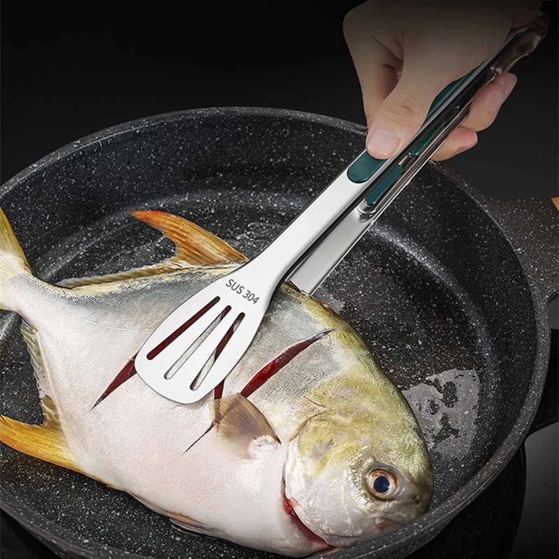 Щипцы для пищевых продуктов с защитой от ожогов зажим сервировки стейка хлеба