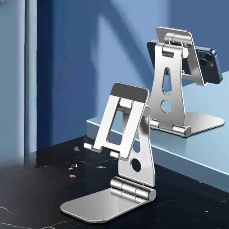 

Universal Metal Mobile Phone Holder Stand on Desktop Aluminum Alloy Holder For Adjustable Phone Stand Tablet Stands