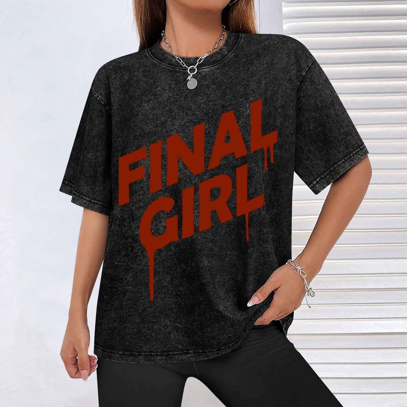 Фото Футболка Final Girl 7244 Спортивная дышащая футболка с короткими рукавами №4
