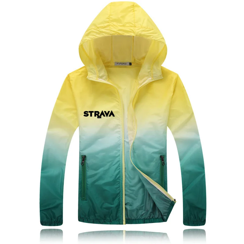 

Ветровка мужская для бега, велосипедная куртка унисекс с защитой от уф, летняя уличная спортивная верхняя одежда, тонкая спортивная куртка ...