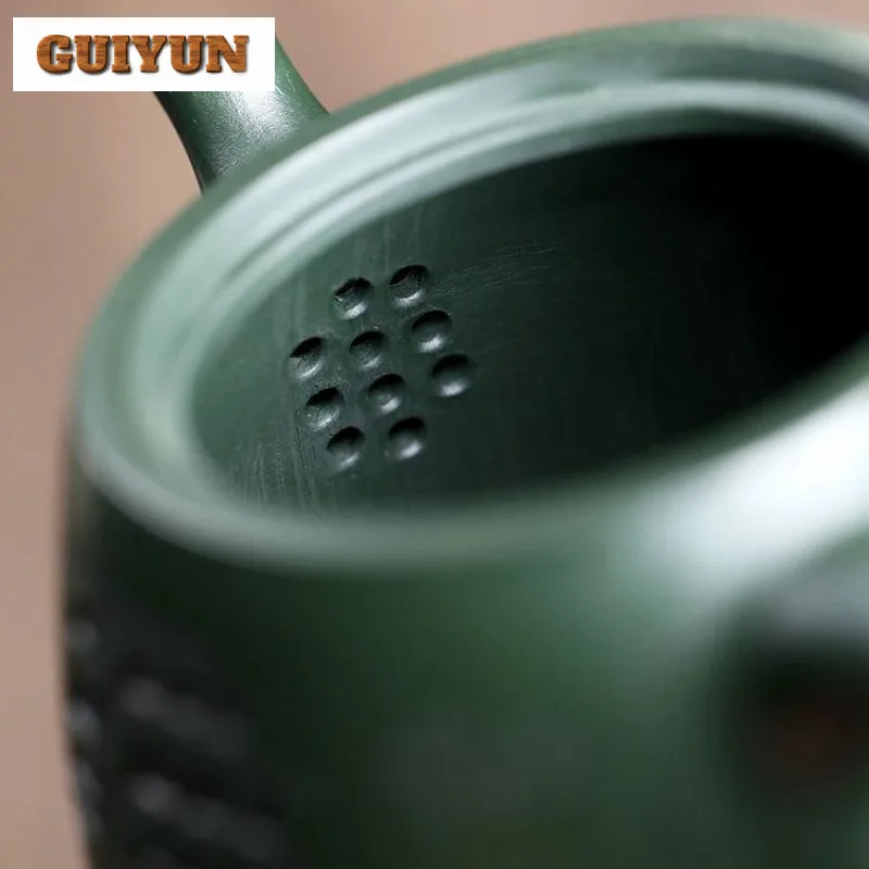 290 мл классические чайники из исинской фиолетовой глины ручной работы Handuo чайник