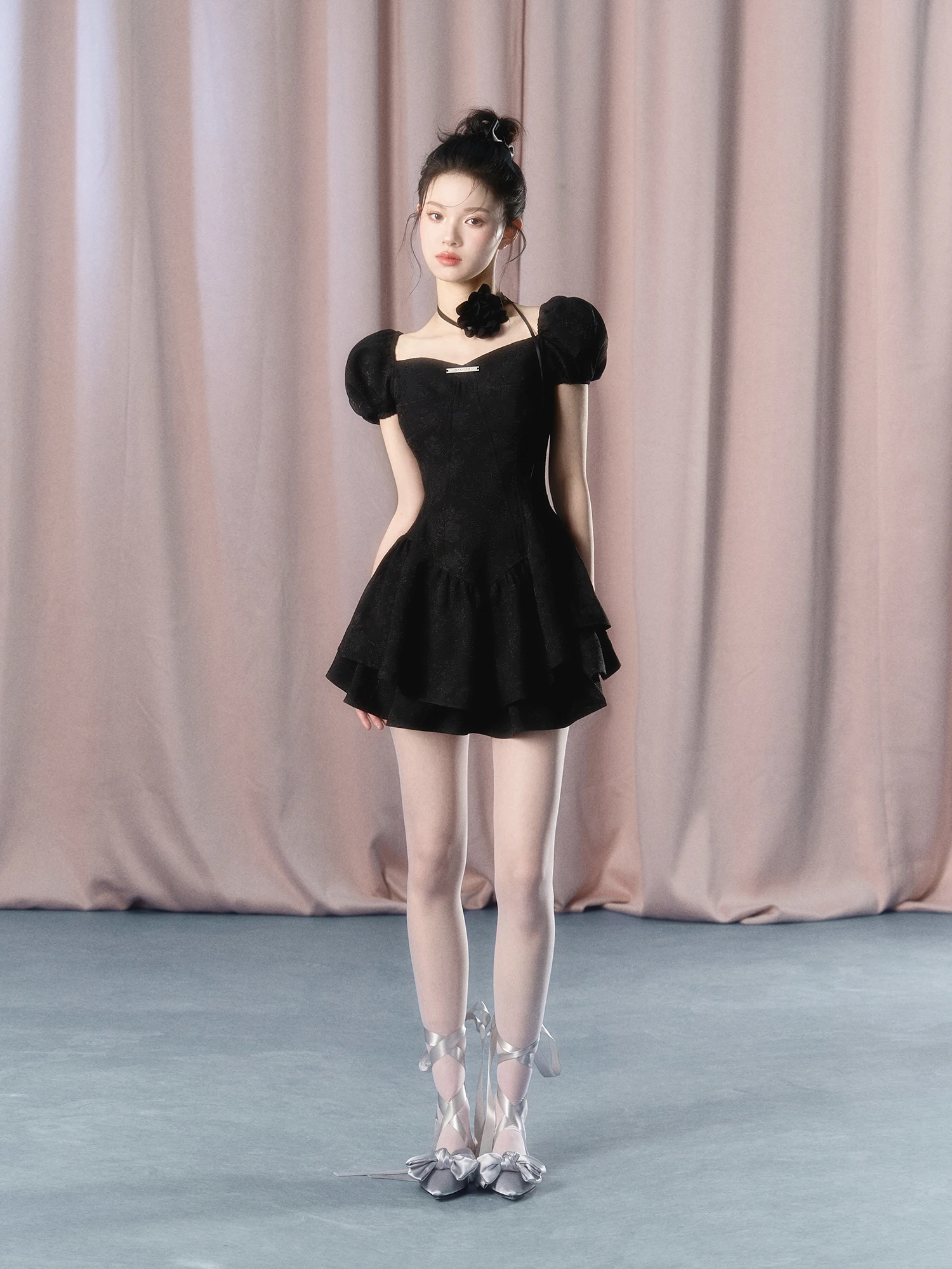 Высококачественное Оригинальное белое чайное кружевное платье для девочек