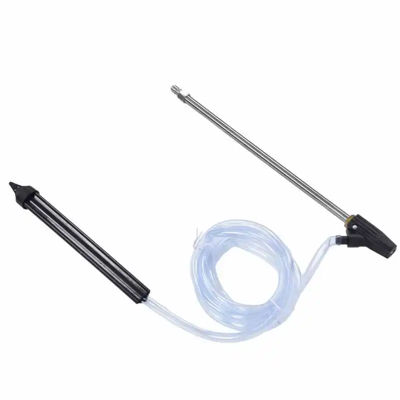 

Насадка для мойки высокого давления, насадка для пескоструйной обработки, портативная стабильная, высокая эффективность, с шлангом для мойки автомобилей