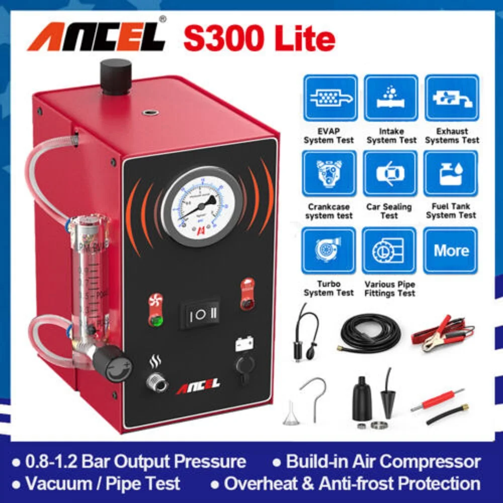 ANCEL S300 Lite автомобильная машина EVAP диагностический вакуумный тестер обнаружения