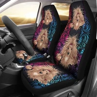 poodle car seat covers 08pack of 2 universal front seat protective cover