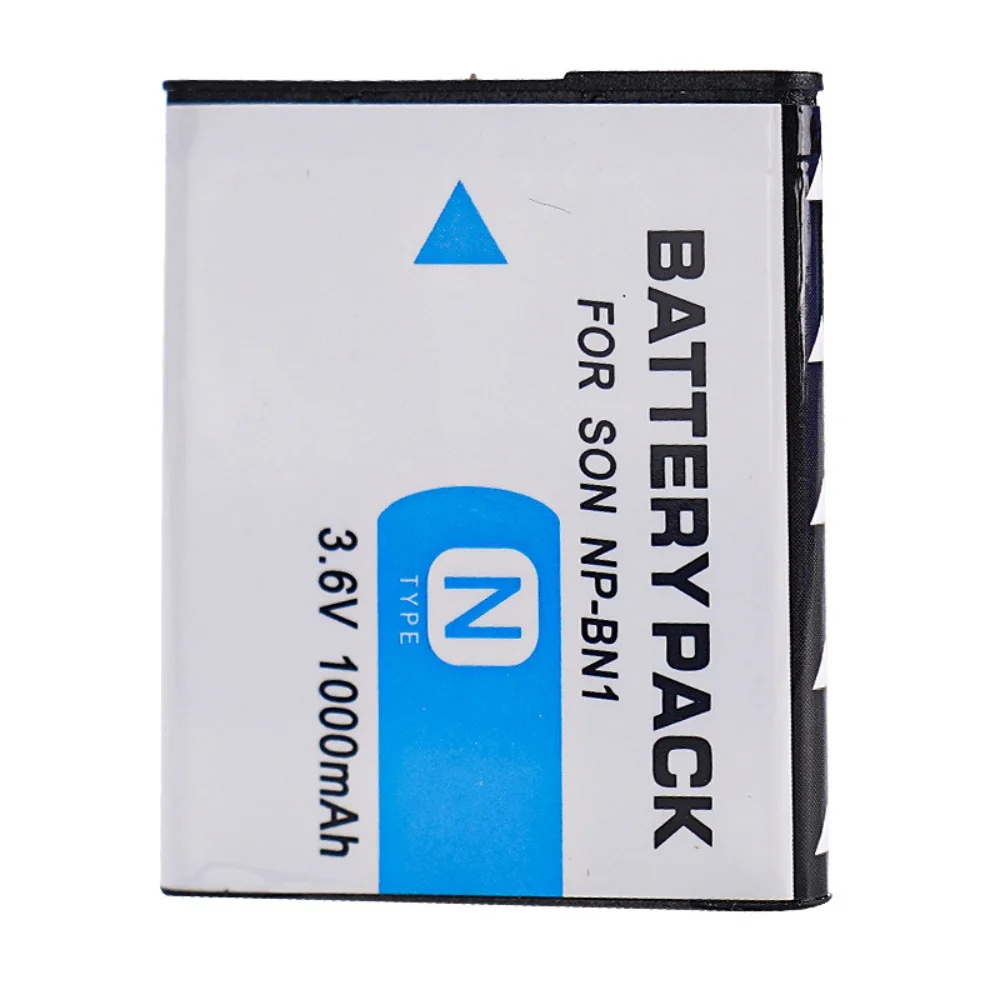 Фото NP-BN1 аккумулятор для цифровой камеры 1250 мАч NP-BN1, подходит для Sony W380 W350 W390 TX7 TX9C TX100 W520 T110 №3