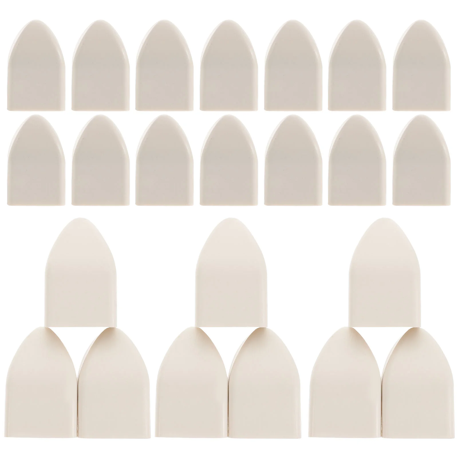 

Post Cover Fence Caps Cap Railingreplacement Square Guardrail Column Sealing White Garden Protector Covers Accessory Lamp