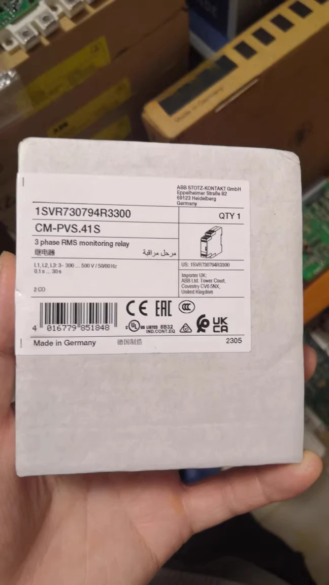 Оригинальное трехфазное реле мониторинга 1SVR 730794 R3300 |