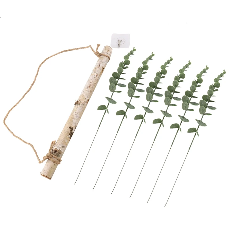 

Eucalyptus Leaf Bedroom Wall Decoration Wall Hanging Eucalyptus Upside Down Wall Decoration For Bedroom, Living Room