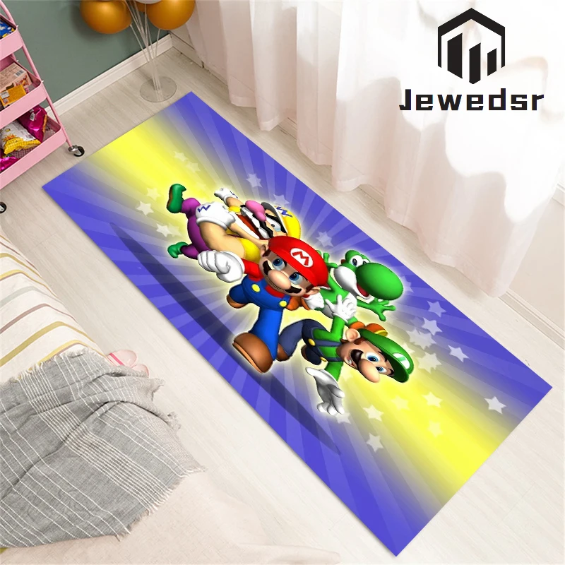 Домашний ковер для кухни игровой Марио коврик ванной забавные коврики входной