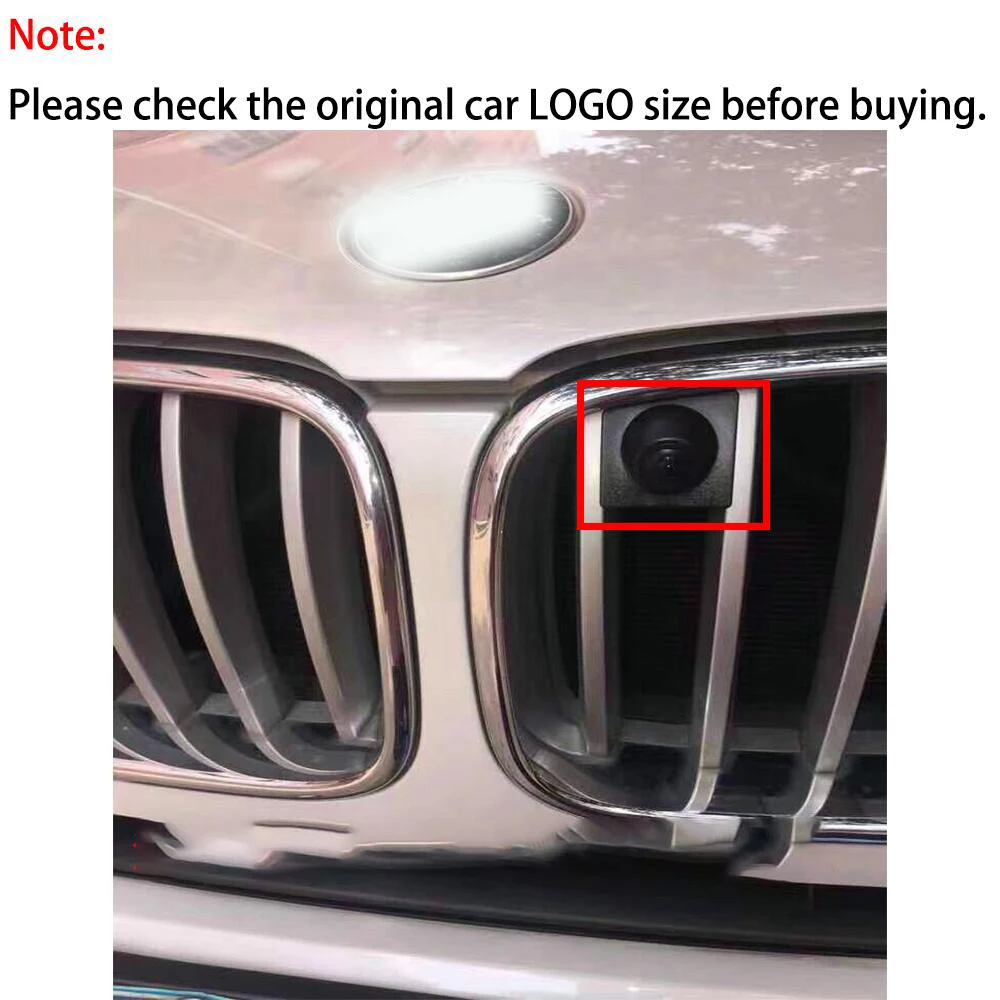 ZJCGO AHD 1080P с логотипом автомобильная парковочная камера спереди