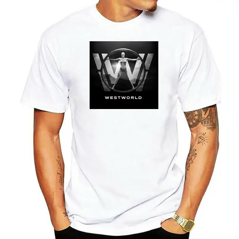 

Official Licensed Westworld Poster Ladies Fitted T-Shirt S-XXL (Black)