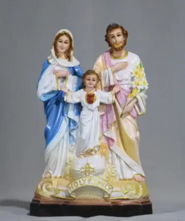 

Иисус Христа научил представить фигуру статуэтки искусство скульптуры поделки благословенные три mem фигурки украшения святая семья