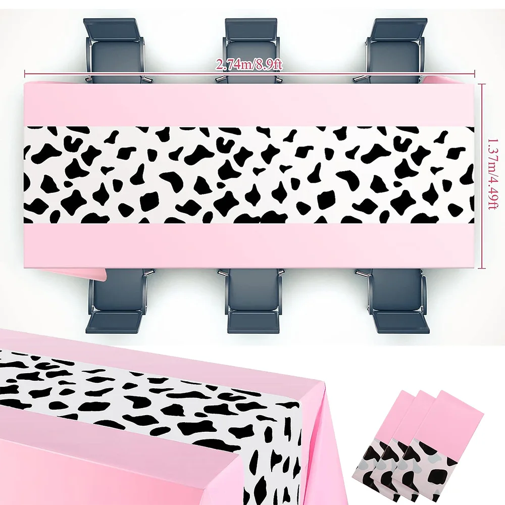 Cowboy Rectangular Table Cloth Baby Shower Birthday Party Decorations