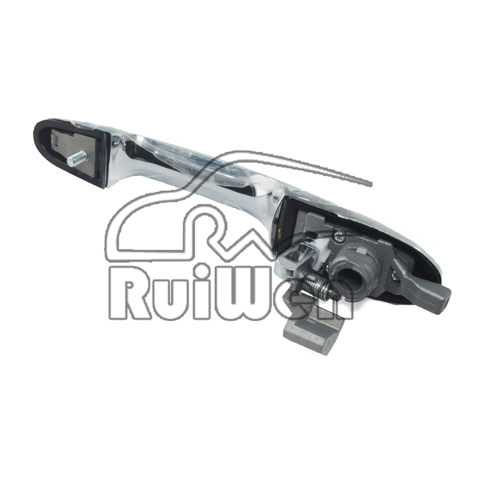 Автомобильная дверная ручка для Fiat 500 и 500C 2007 2008 2009 2010-2020 внешняя хромированная