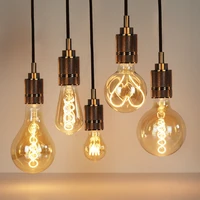 edison bulbs high brightness 2300k 500 lumens st64 vintage led filament bulbs 110v e27 base dimmable light bulb