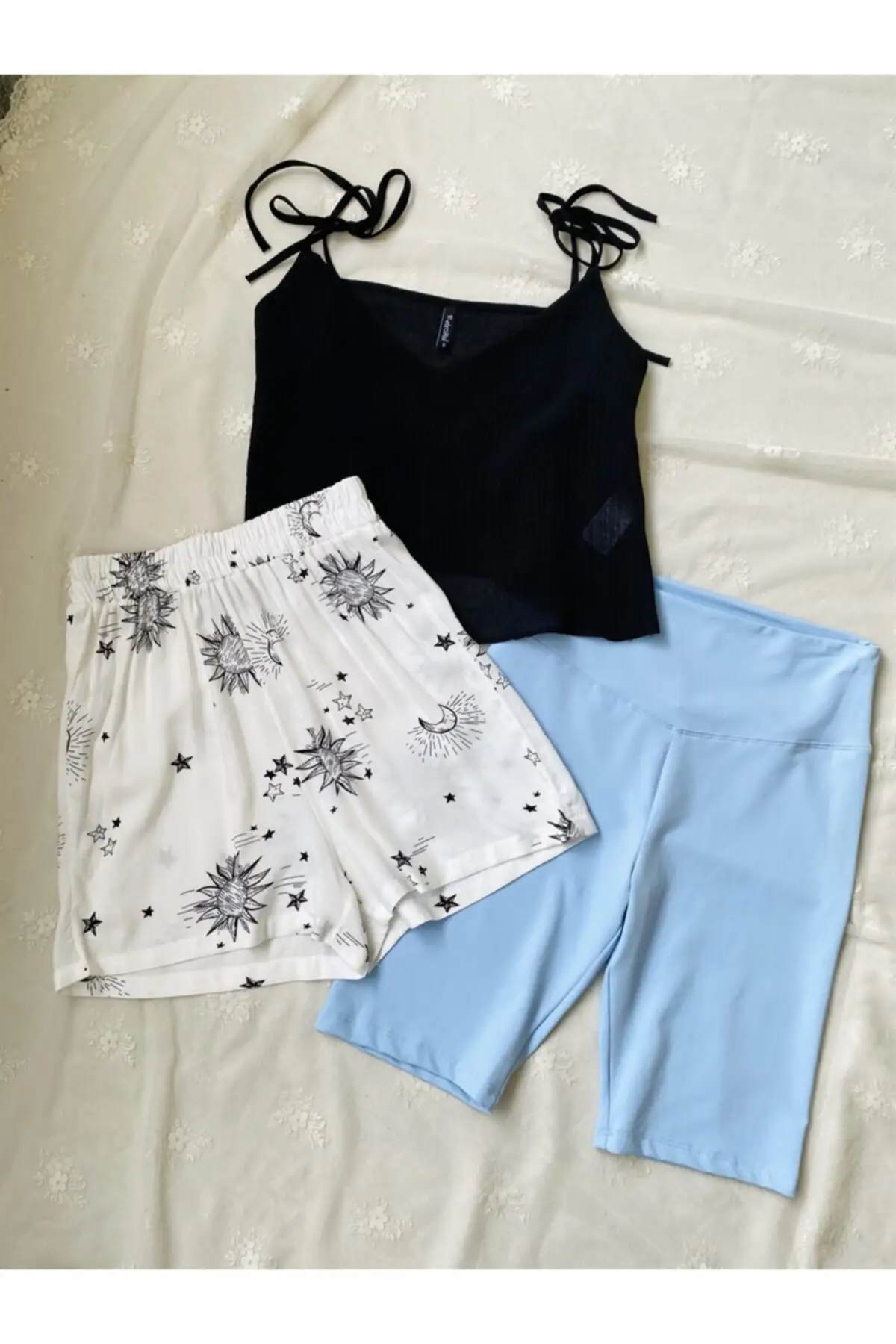 

Women's Shorts Pcs Mix Set Multicolor New Summer Fashion Bermuda Basic Short Pants Mini Trousers Short Pants