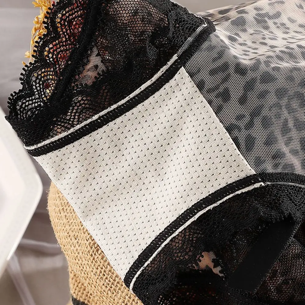 Сексуальные горячие леопардовые трусики тонкие женские с низкой талией и