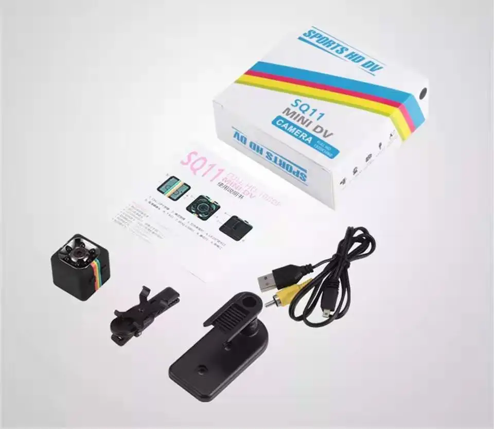 SQ11 Mini Camera HD 1080 1080P Sensor Night Vision Camcorder Motion DVR Micro Sport DV Video small |