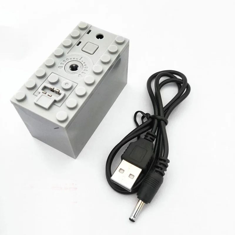 Фото Новый технический аккумуляторный аккумуляторный блок 8878 MOC, строительные блоки для функций питания, детали двигателя 8883, игрушечные кирпичи «сделай сам», автомобили №3