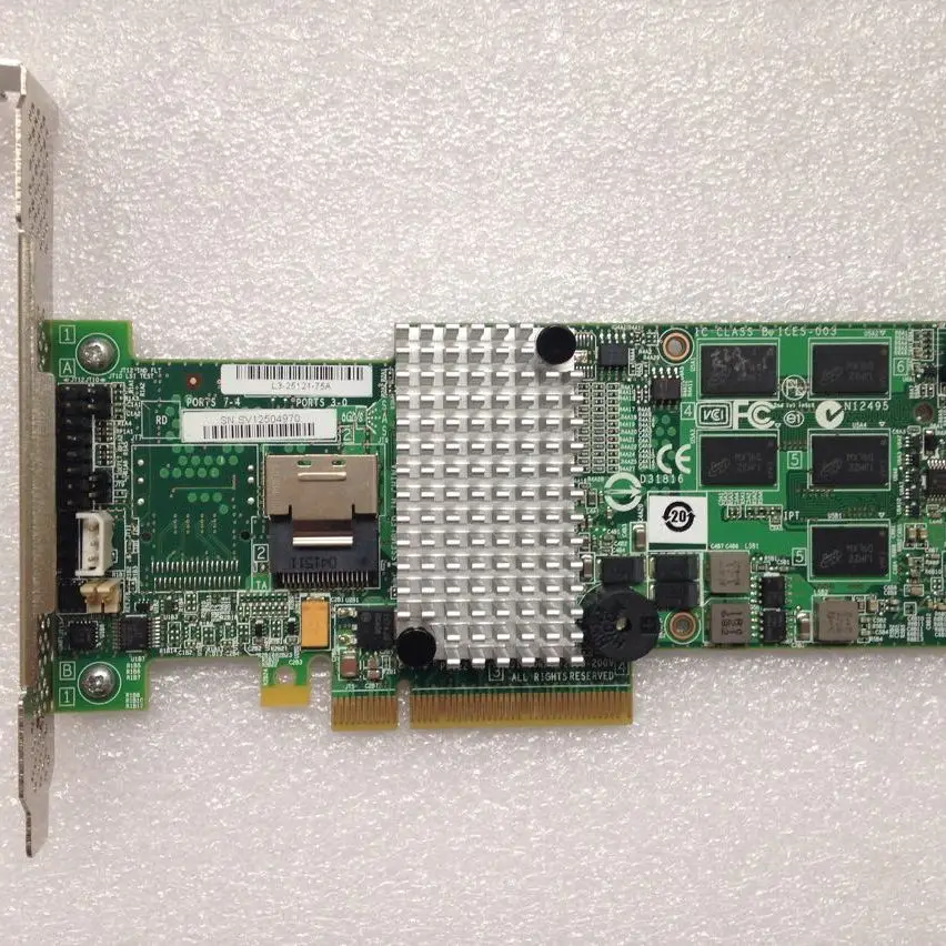 

RAID Controller RS2BL040 6G SAS PCIe 2.0 adapter card